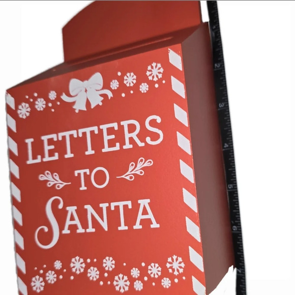 🆕"Letters to Santa" Countertop Mailbox - NEW - Picture 5 of 7